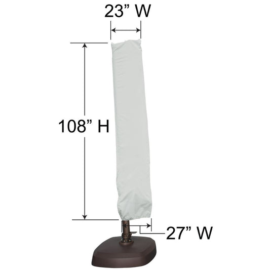 10' - 13' AKZP Cantilever Umbrella Cover - 108"H