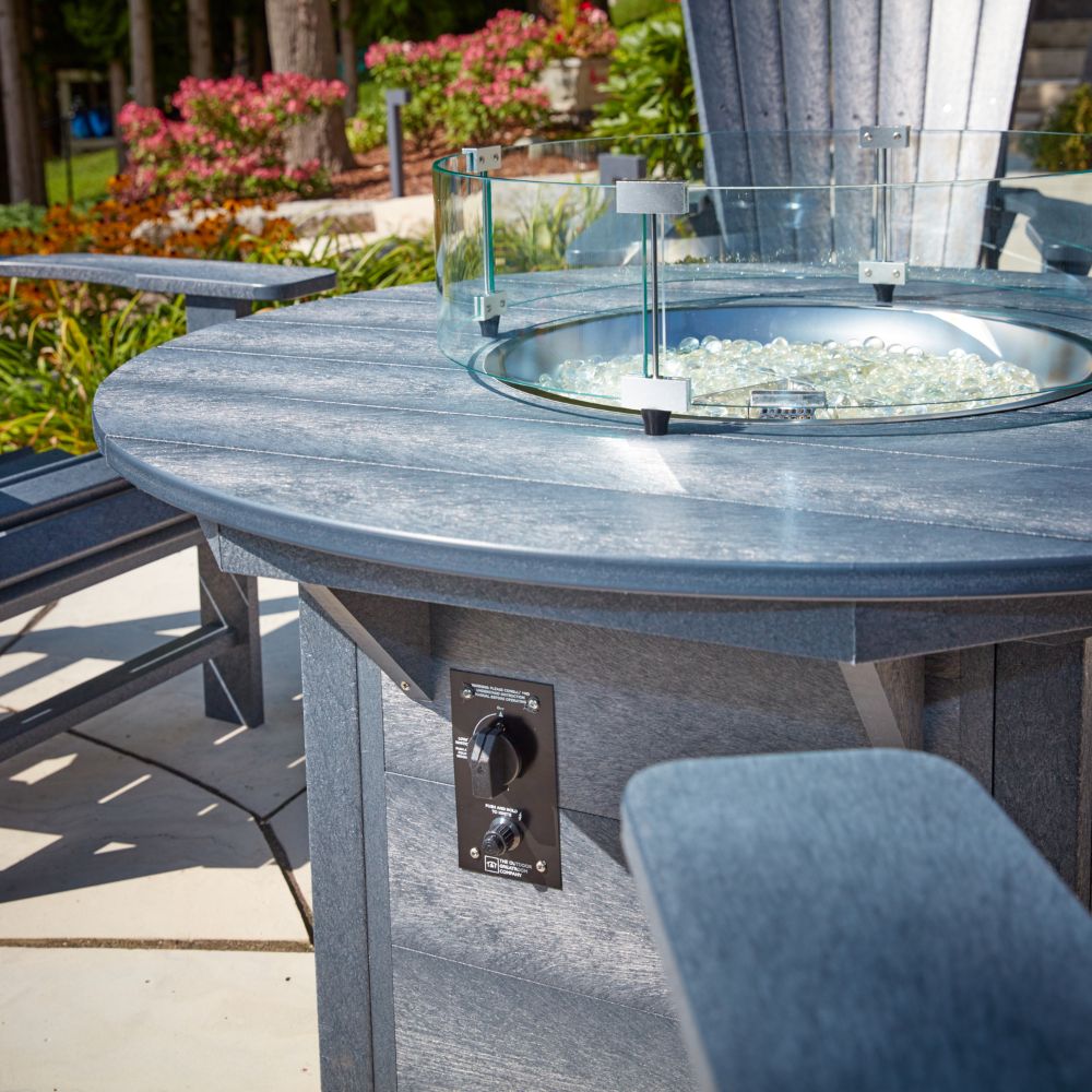 46" Round Fire Table