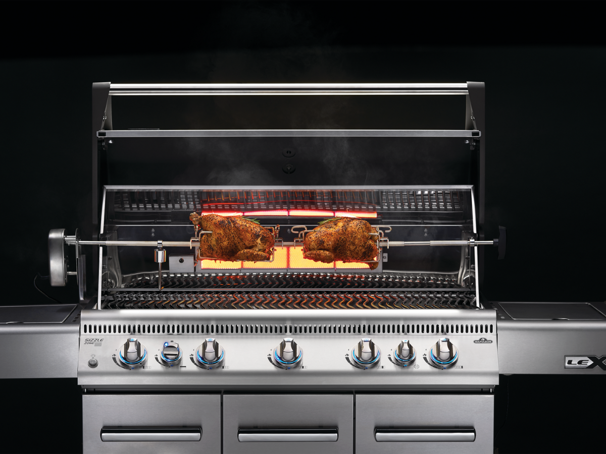 Napoleon Heavy Duty Rotisserie Kit for Charcoal PRO Grill