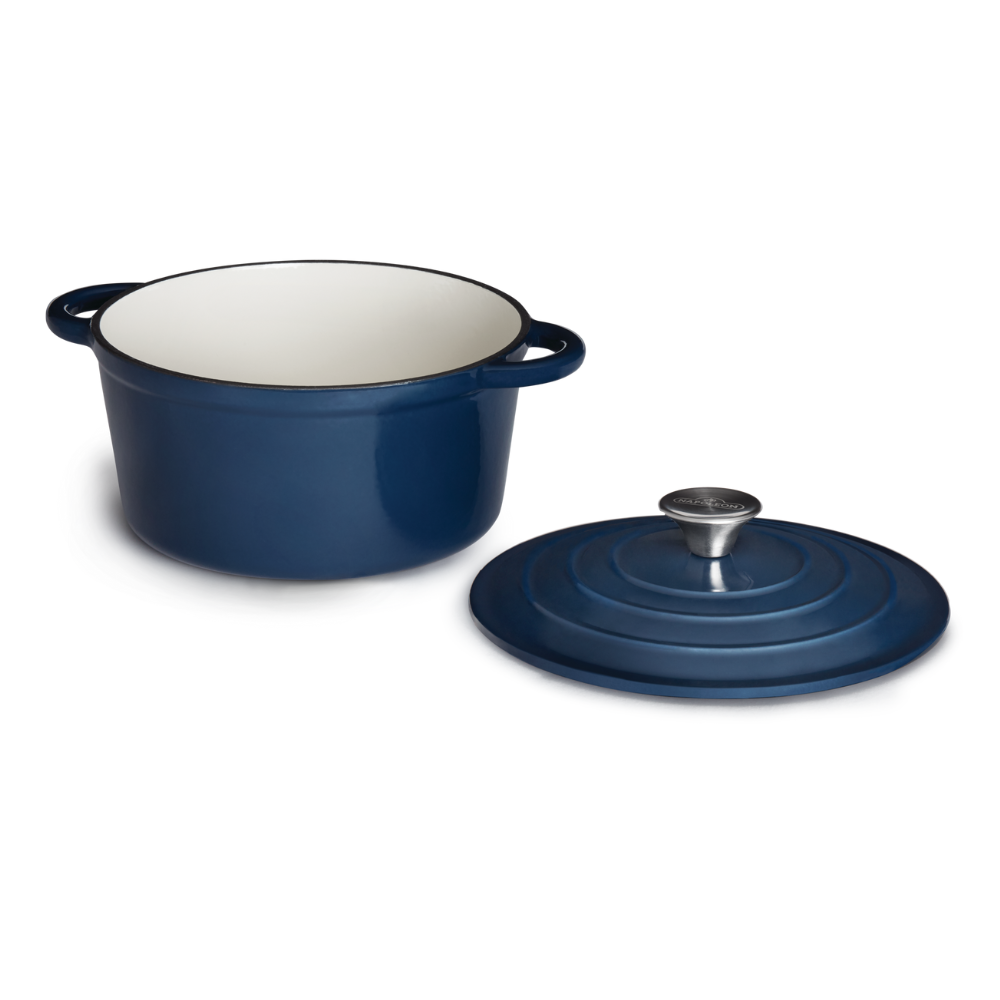 Napoleon Cast Iron Round Casserole Dish