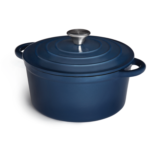 Napoleon Cast Iron Round Casserole Dish