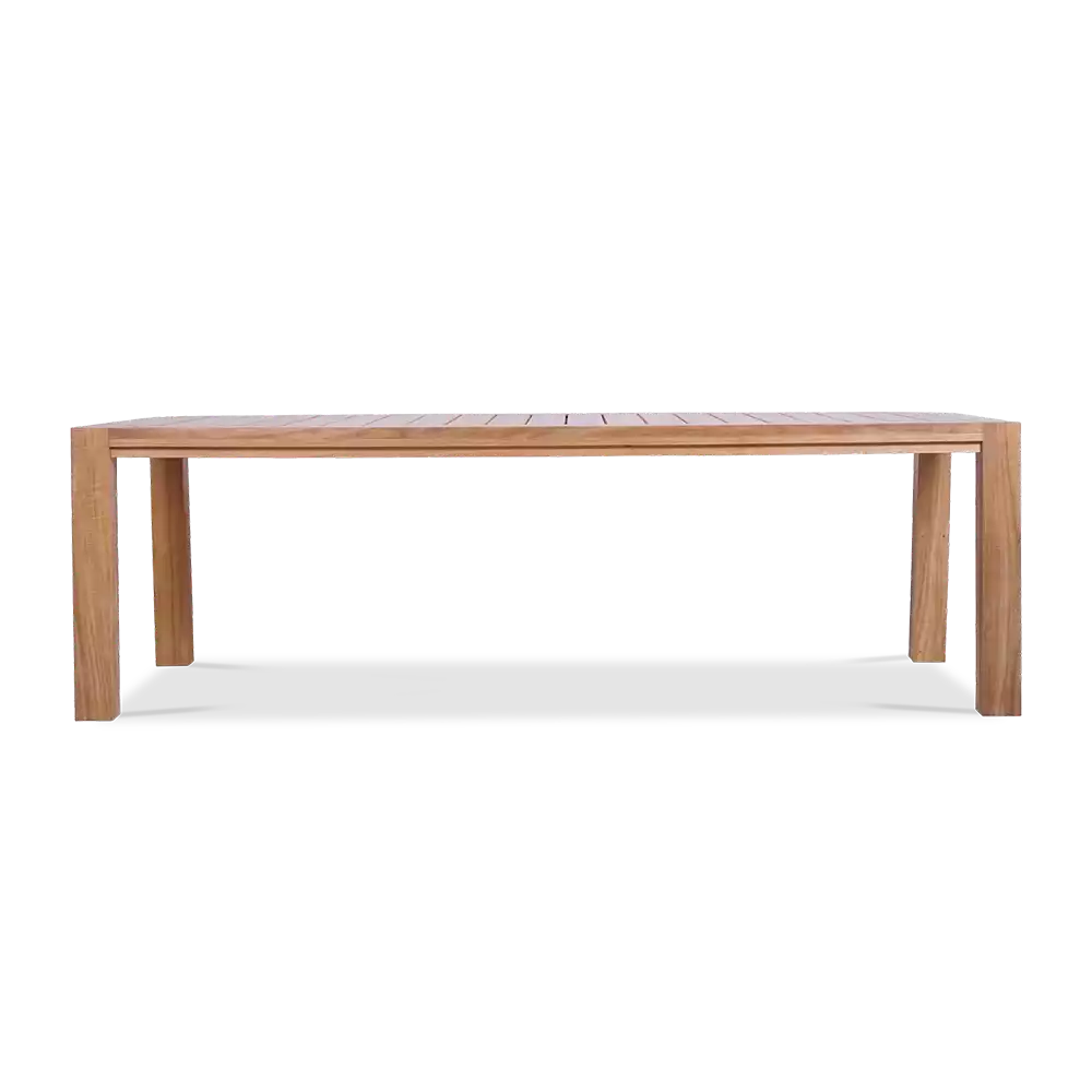 Comfort 43" x 96" Rectangular Teak Dining Table