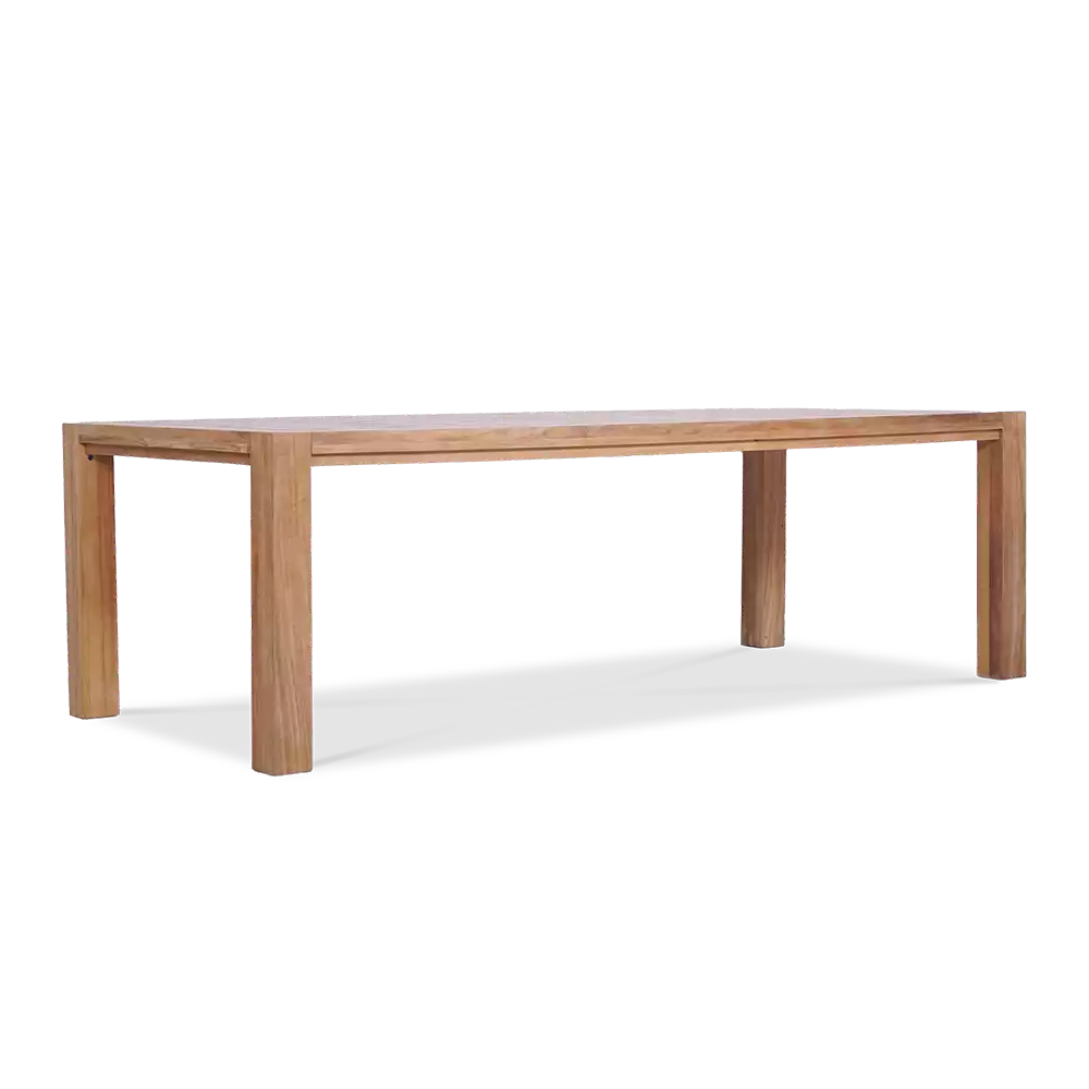 Comfort 43" x 96" Rectangular Teak Dining Table