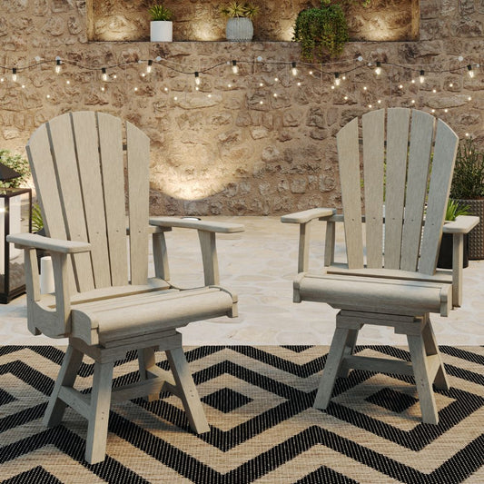 Addy Swivel Dining Arm Chair