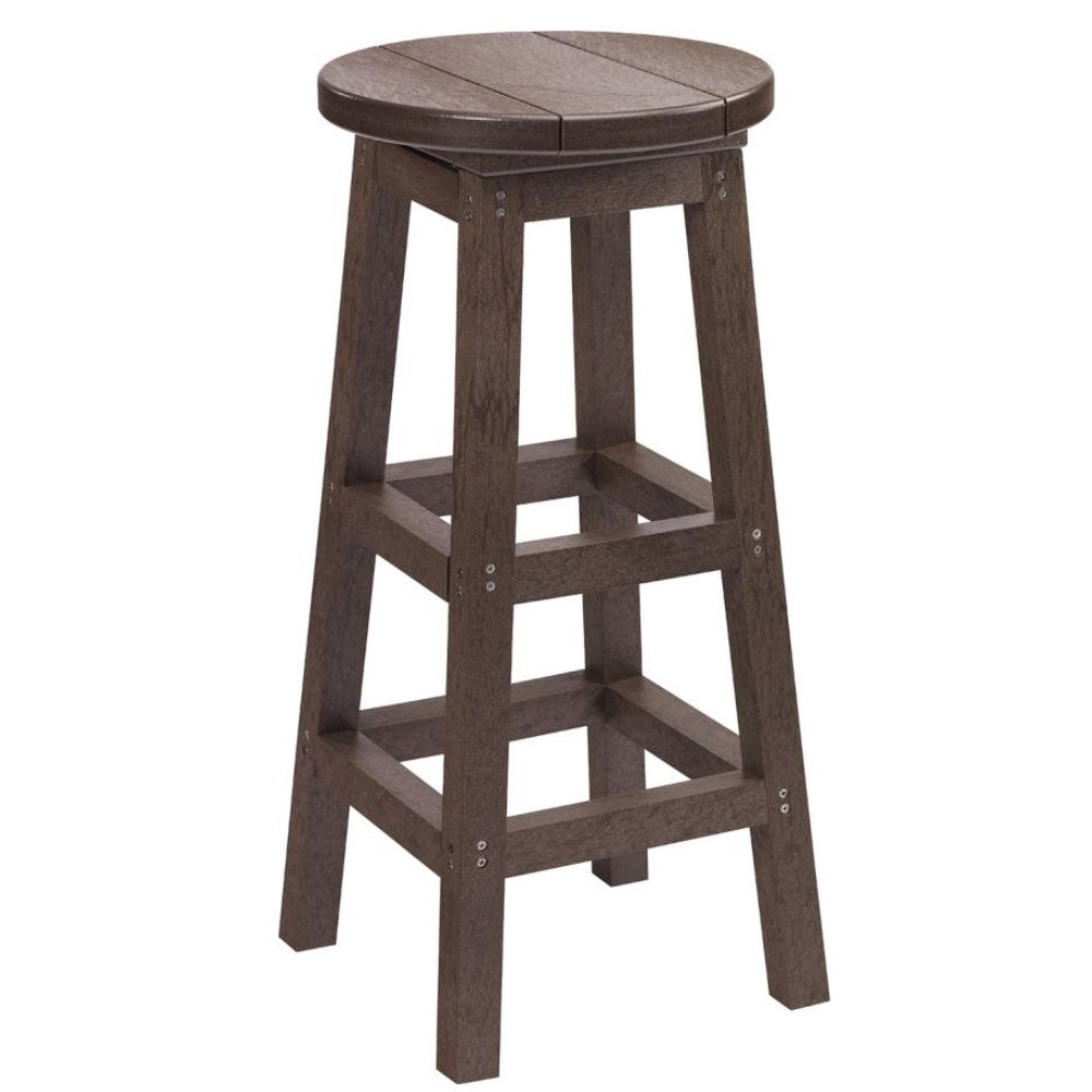 6pc Adirondack Pub Set with Backless Barstools
