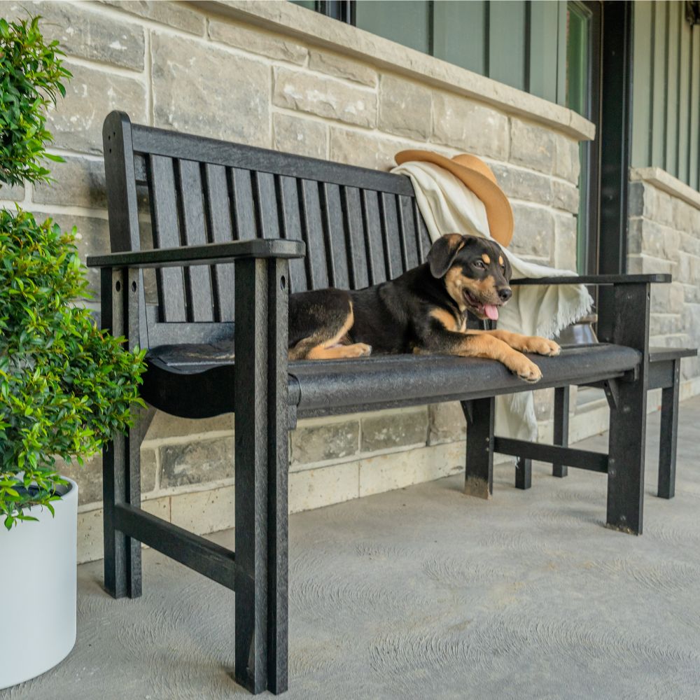 4' Heritage Adirondack Garden Bench