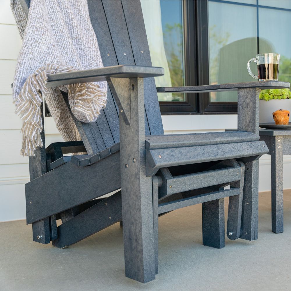 Adirondack Single Glider Chair