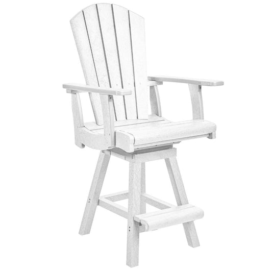 Adirondack Swivel Arm Counter Chair