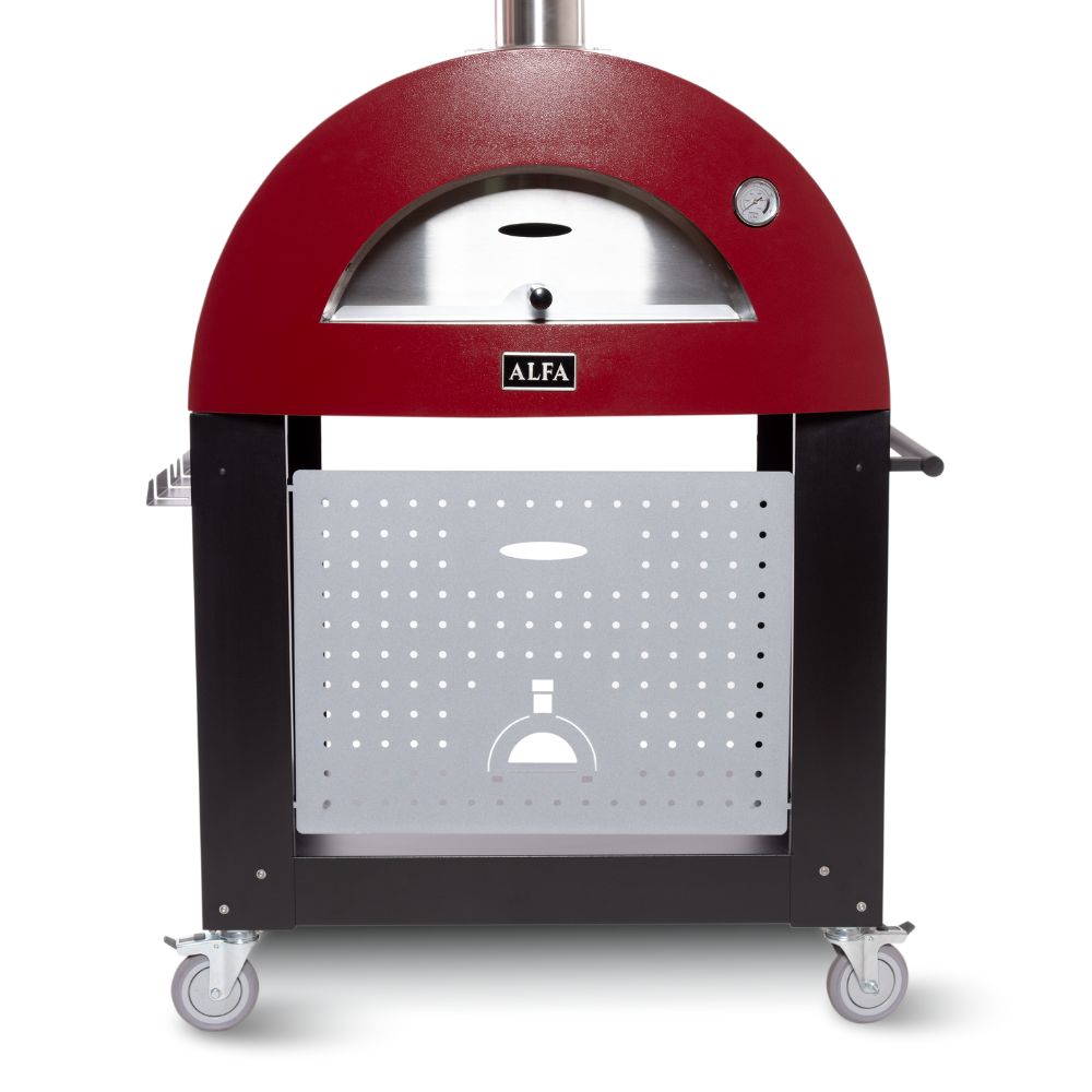 Alfa 2 Pizze Black Pizza Oven Base