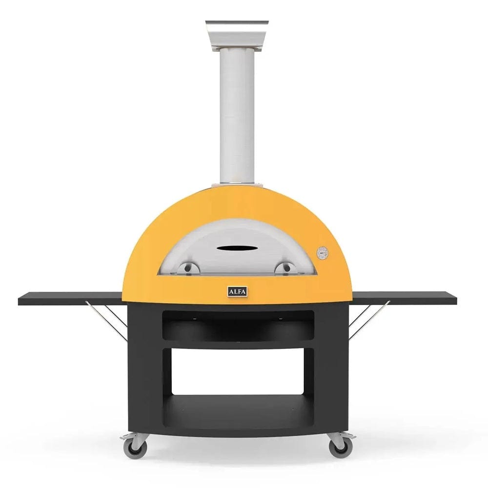 Alfa 5 Pizze Black Pizza Oven Base