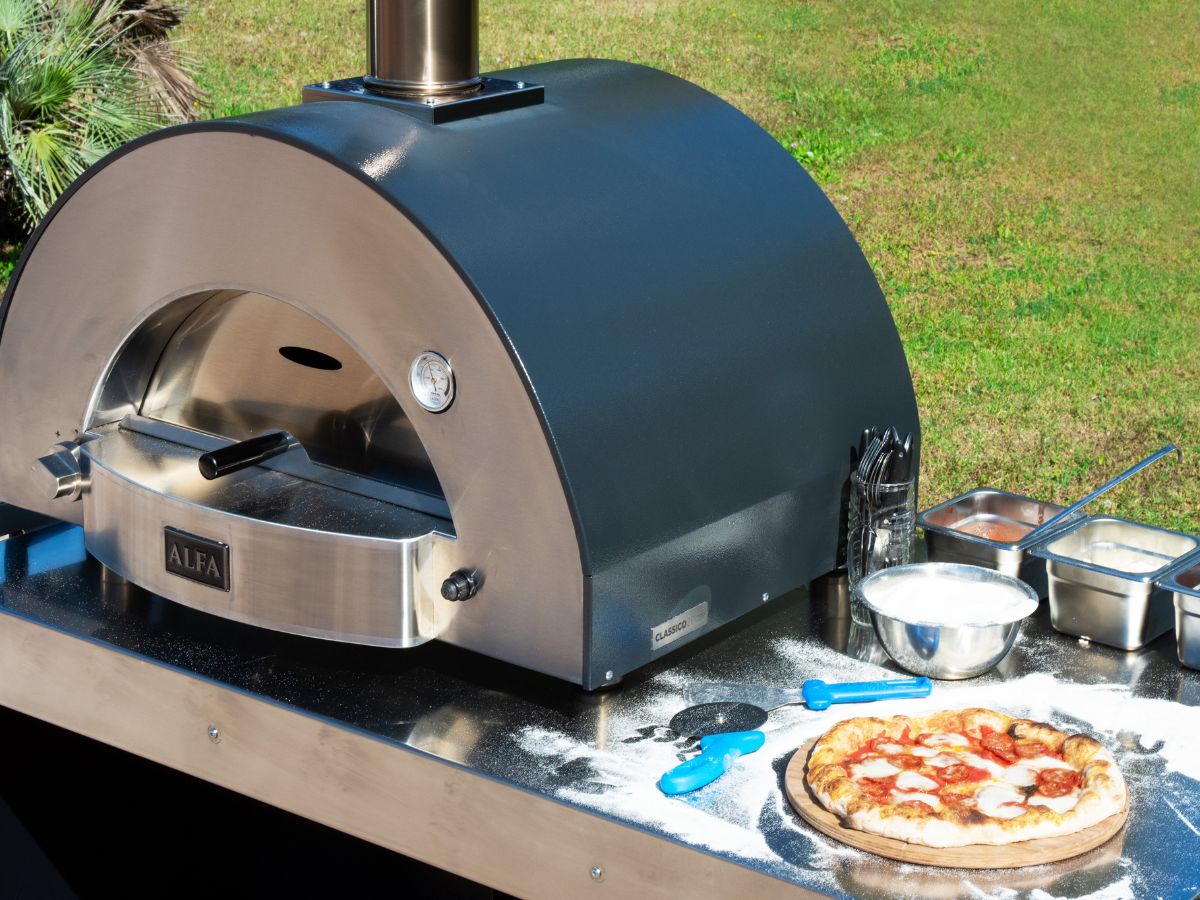 Alfa Classico 2 Pizze Wood-Fired Pizza Oven