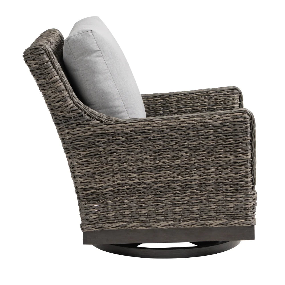 Boston Swivel Gliding Club Chair