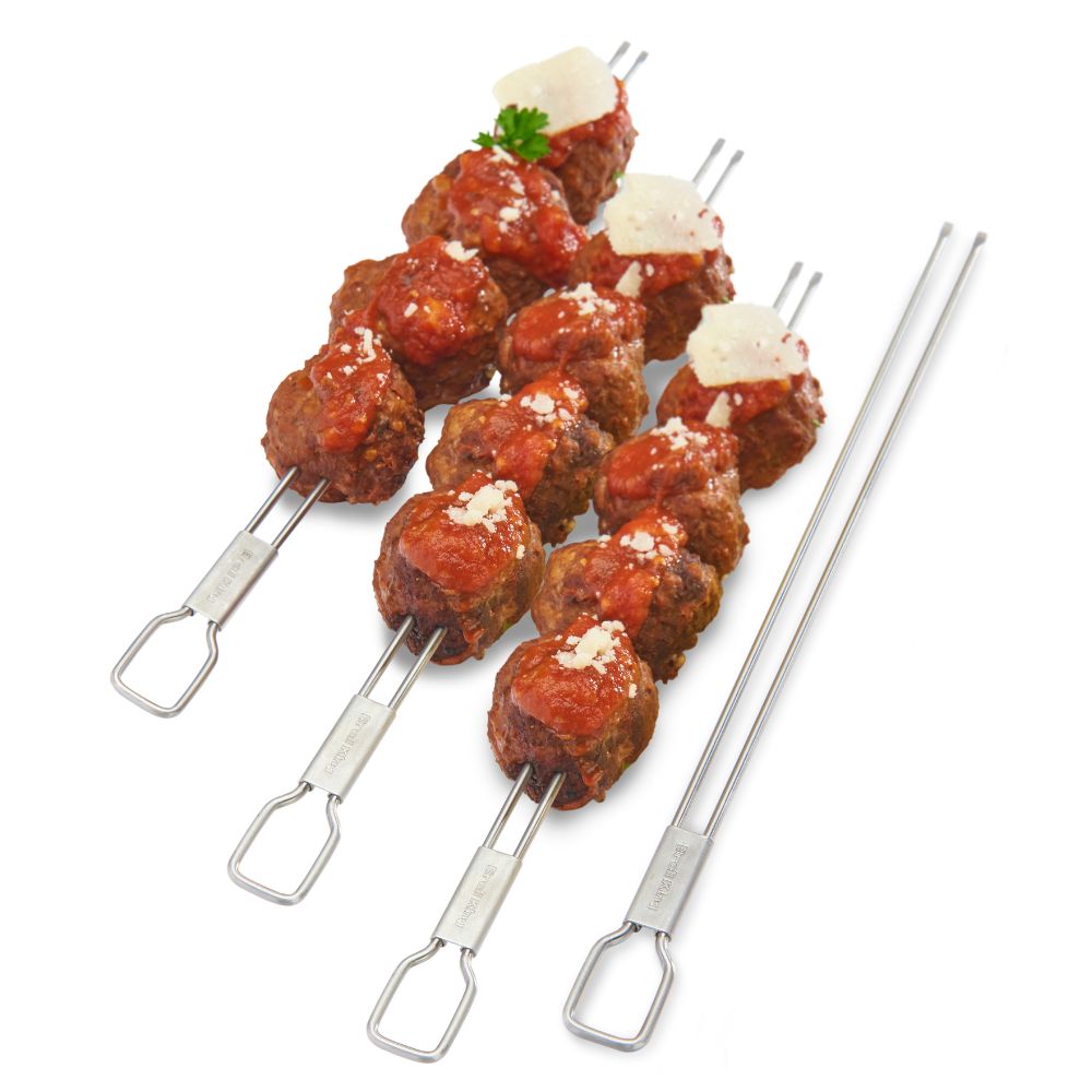 Broil King 4pc Dual Prong Skewers Set
