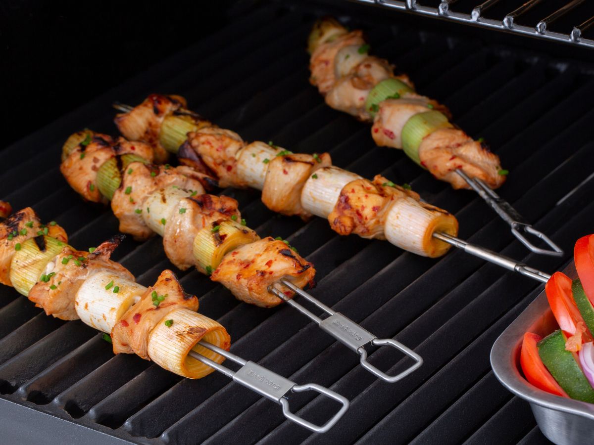 Broil King 4pc Dual Prong Skewers Set
