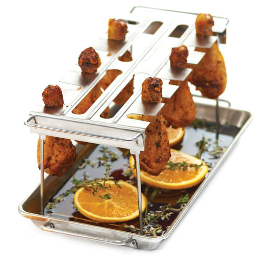 Broil King Wing Rack with Pan