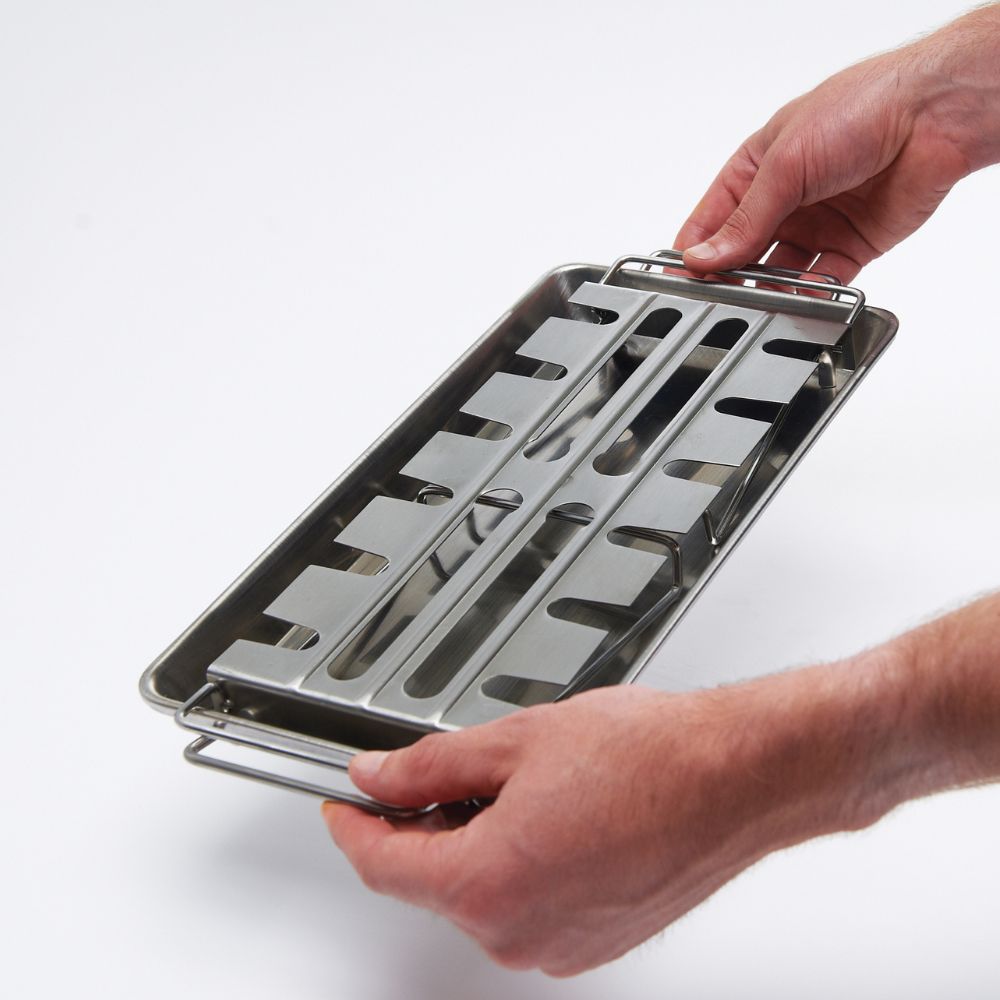 Broil King Wing Rack with Pan