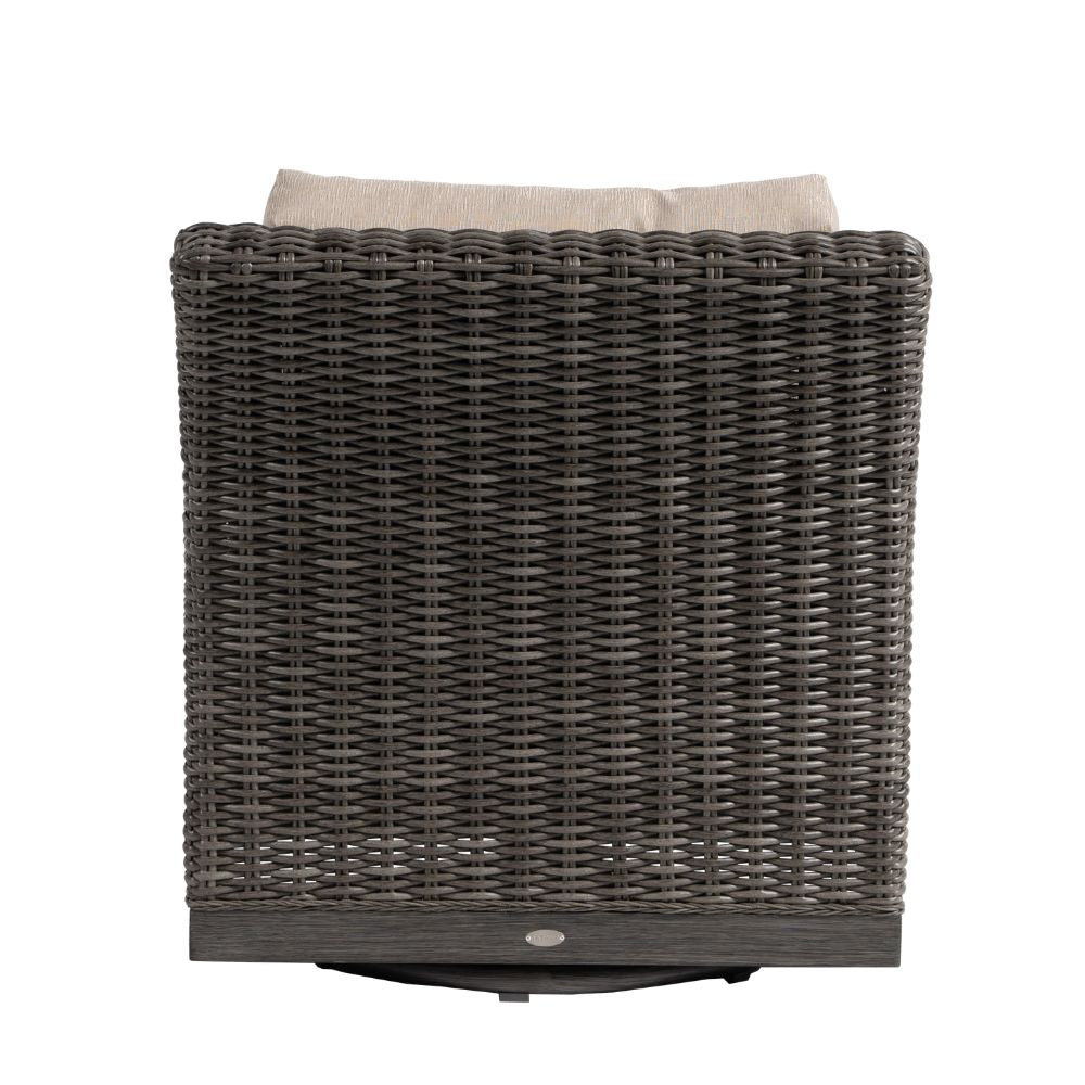 Budapest Swivel Gliding Club Chair