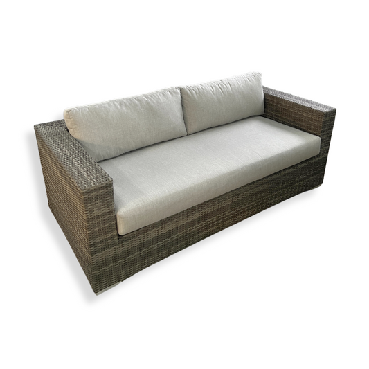 Bora Loveseat - White Mushroom