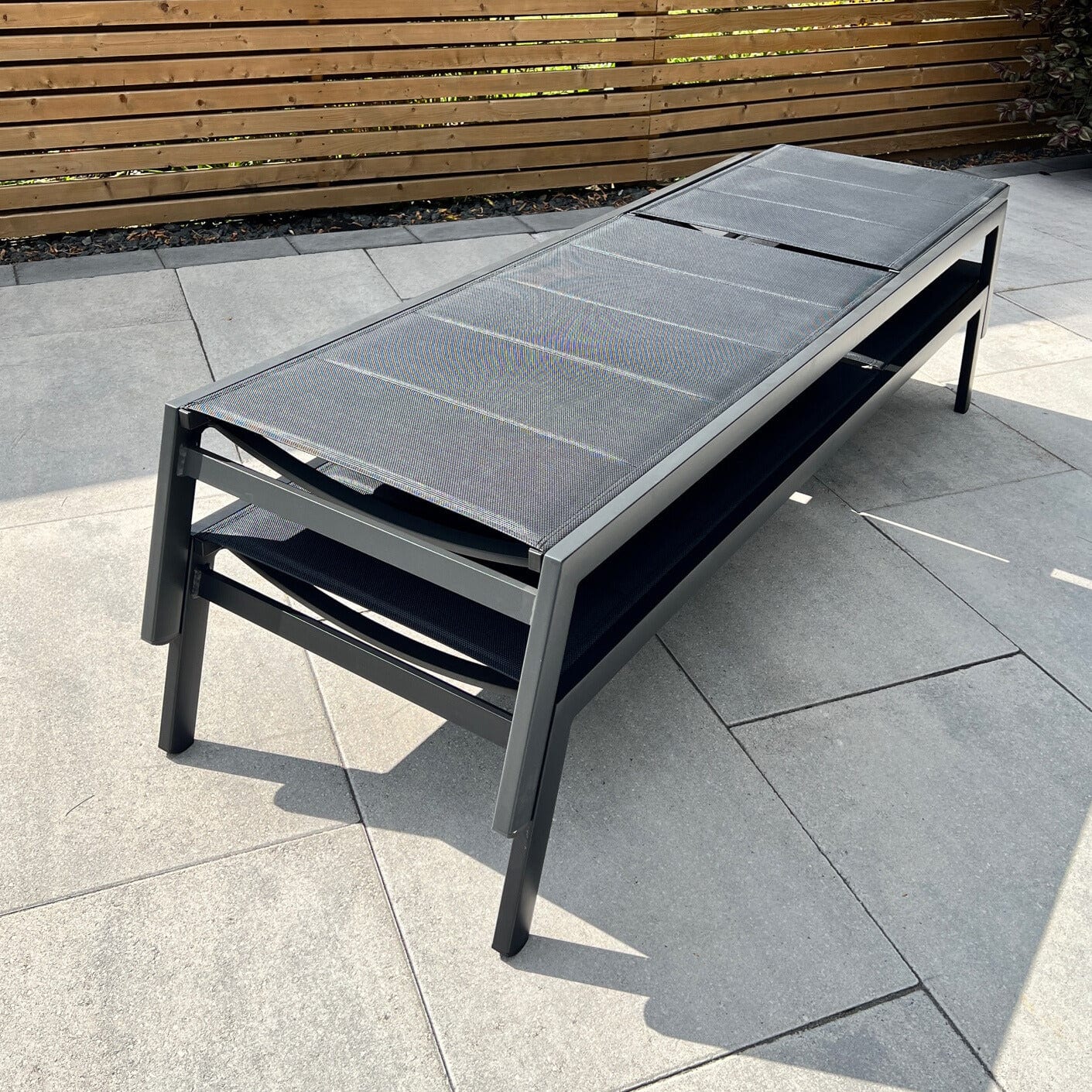 Breeze Padded Sling Chaise Lounge
