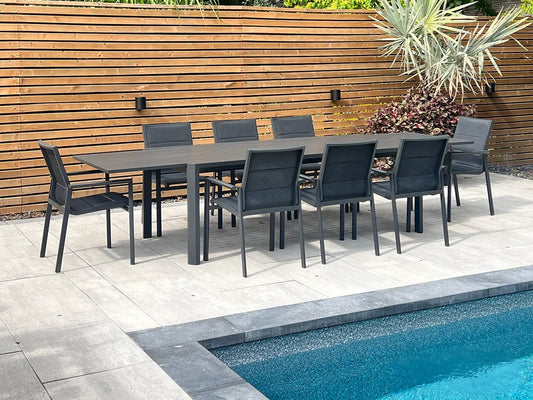 Breeze 9pc Extension Dining Set