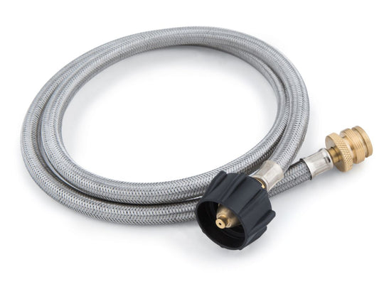 Broil King Braided Stainless Steel 4' Hose and Regulator