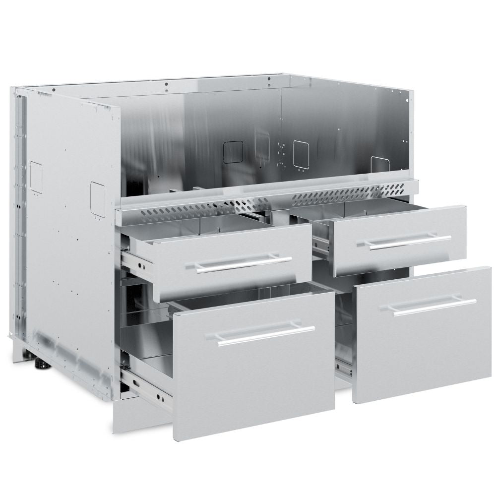 Broil King Built-In Stainless Steel 5 Burner Cabinet