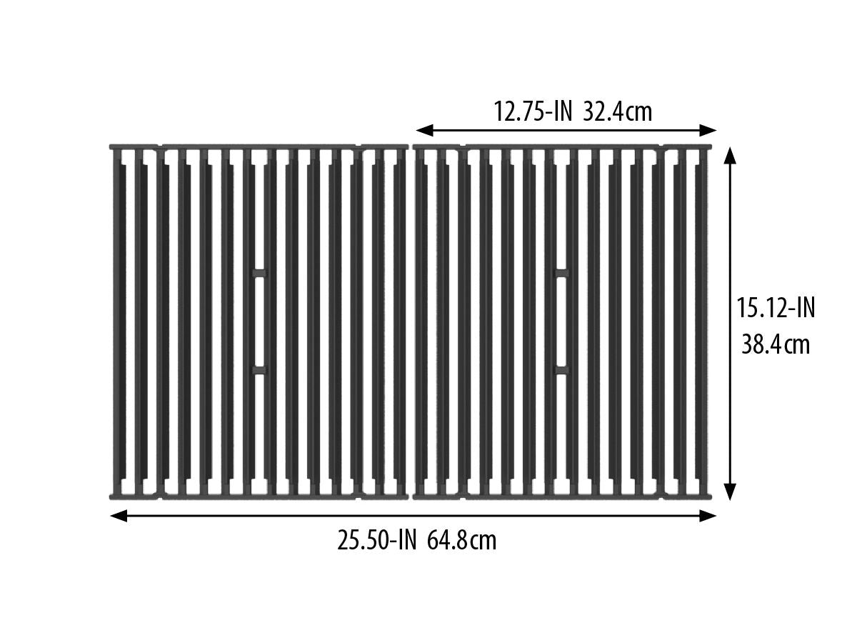 Broil King Cast Iron Cooking Grids: Signet/Crown