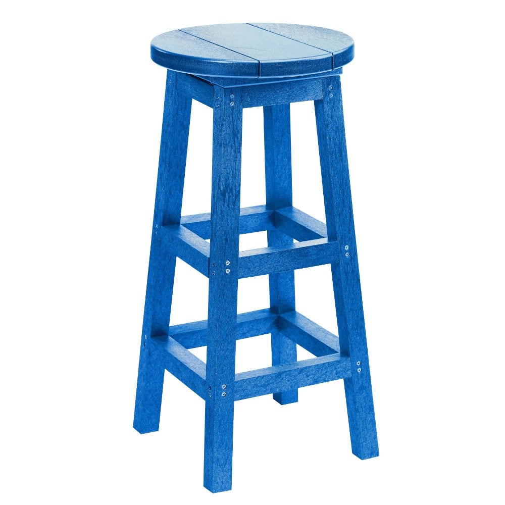 6pc Adirondack Pub Set with Backless Barstools