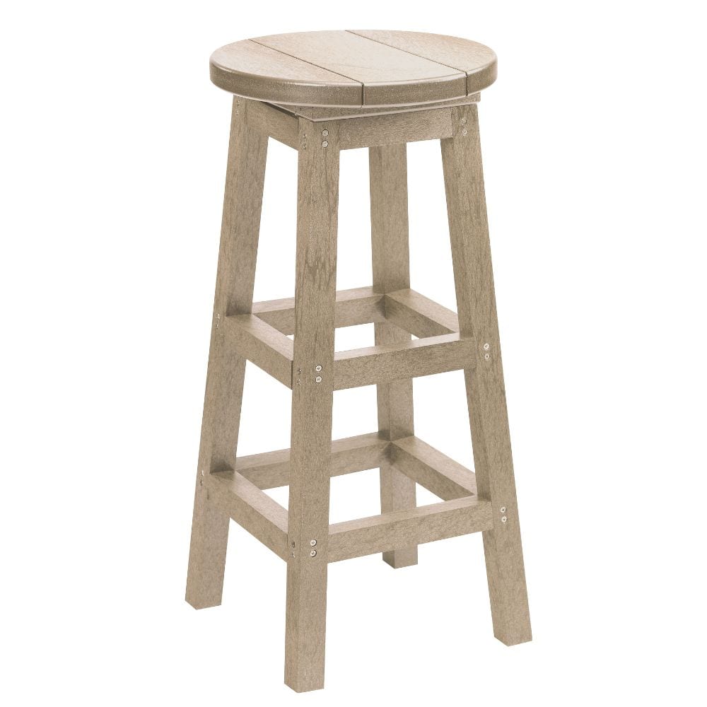 6pc Adirondack Pub Set with Backless Barstools