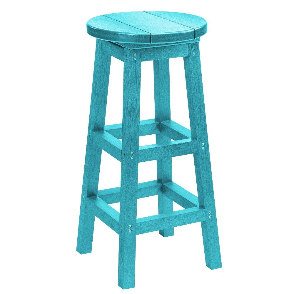 6pc Adirondack Pub Set with Backless Barstools