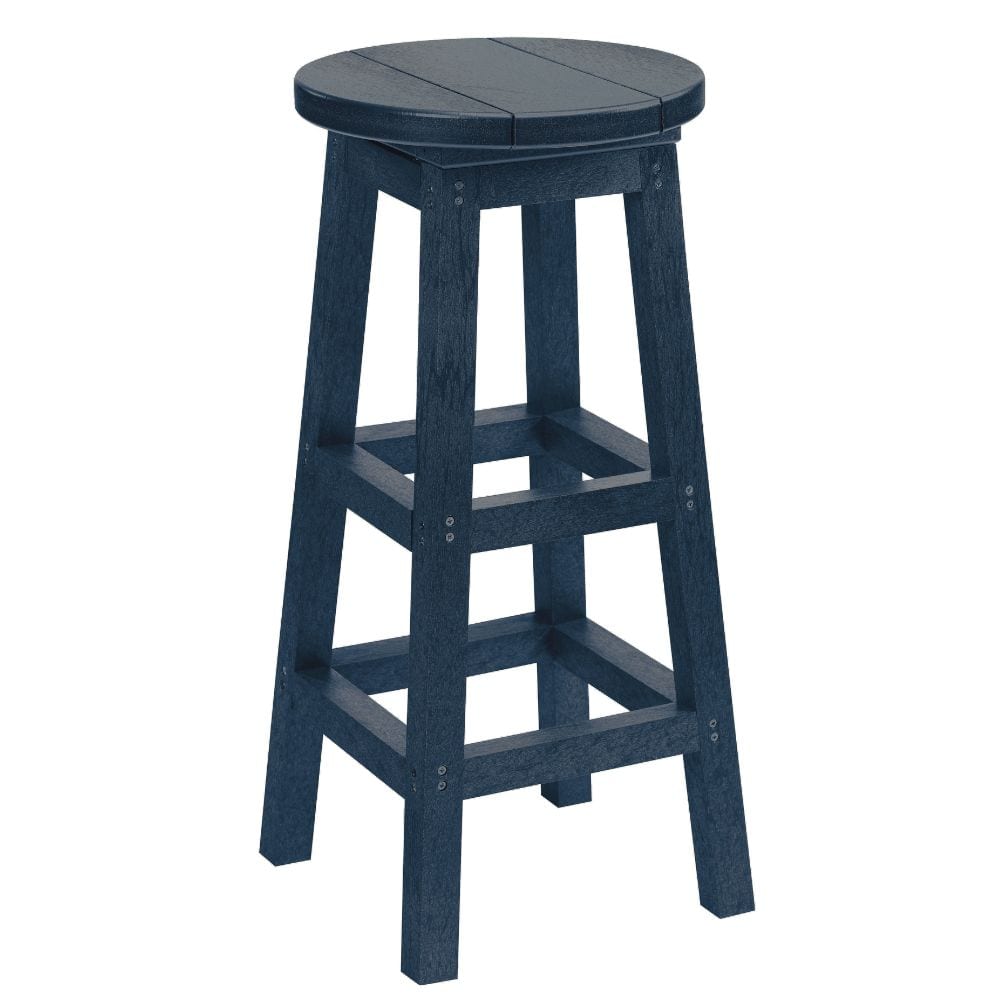 6pc Adirondack Pub Set with Backless Barstools