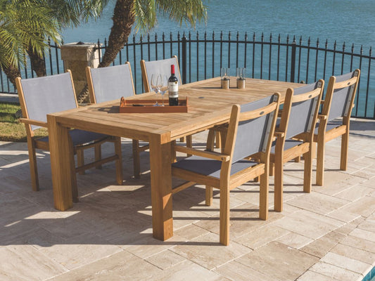 Captiva 9pc Teak Dining Set