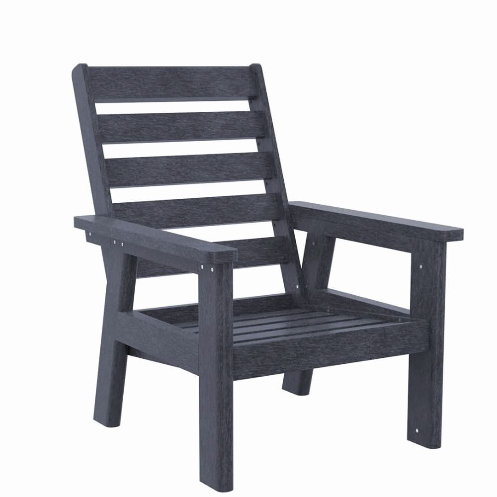 Charleston 3pc Club Set with 2 Club Chairs & Sofa