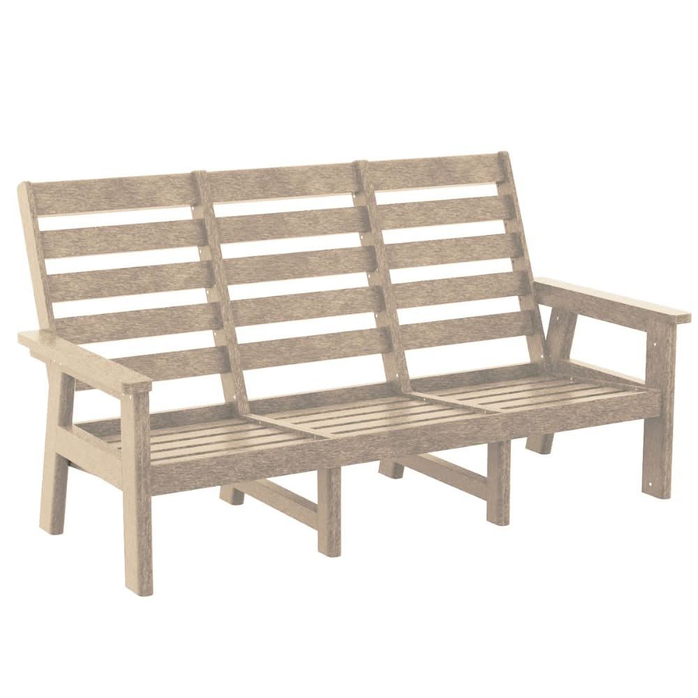 Charleston 3pc Club Set with 2 Club Chairs & Sofa
