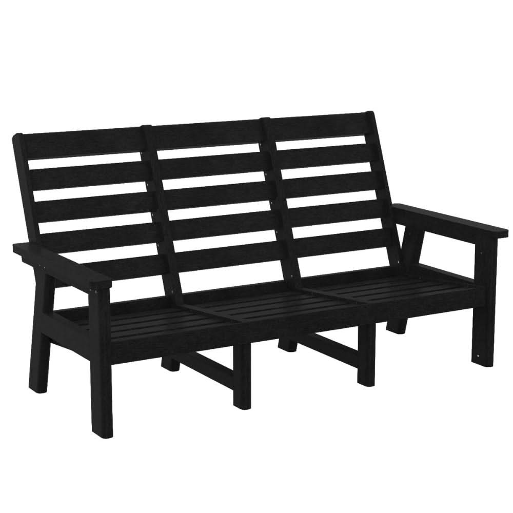 Charleston 3pc Club Set with 2 Club Chairs & Sofa