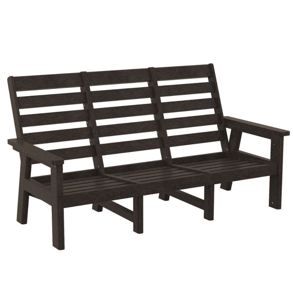 Charleston 3pc Club Set with 2 Club Chairs & Sofa