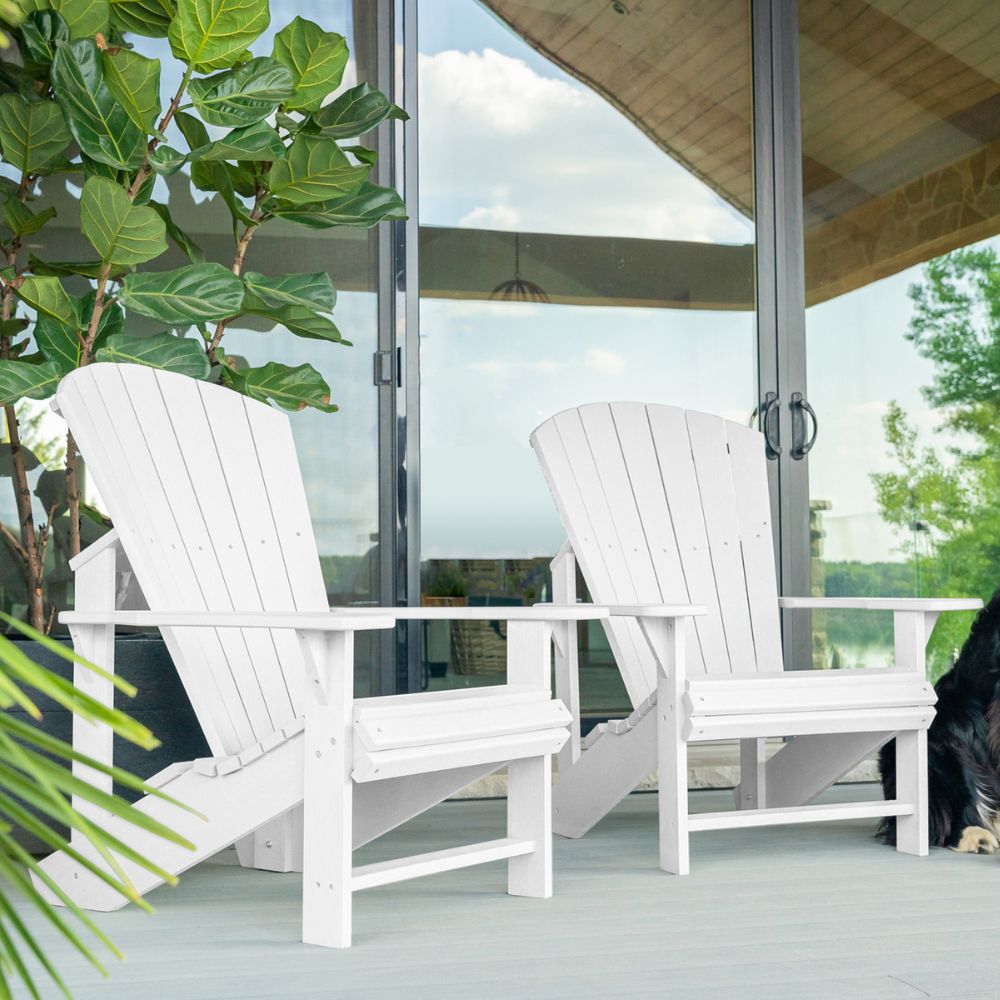 Classic Adirondack Chairs - 4 Pack **VALUE BUNDLE**