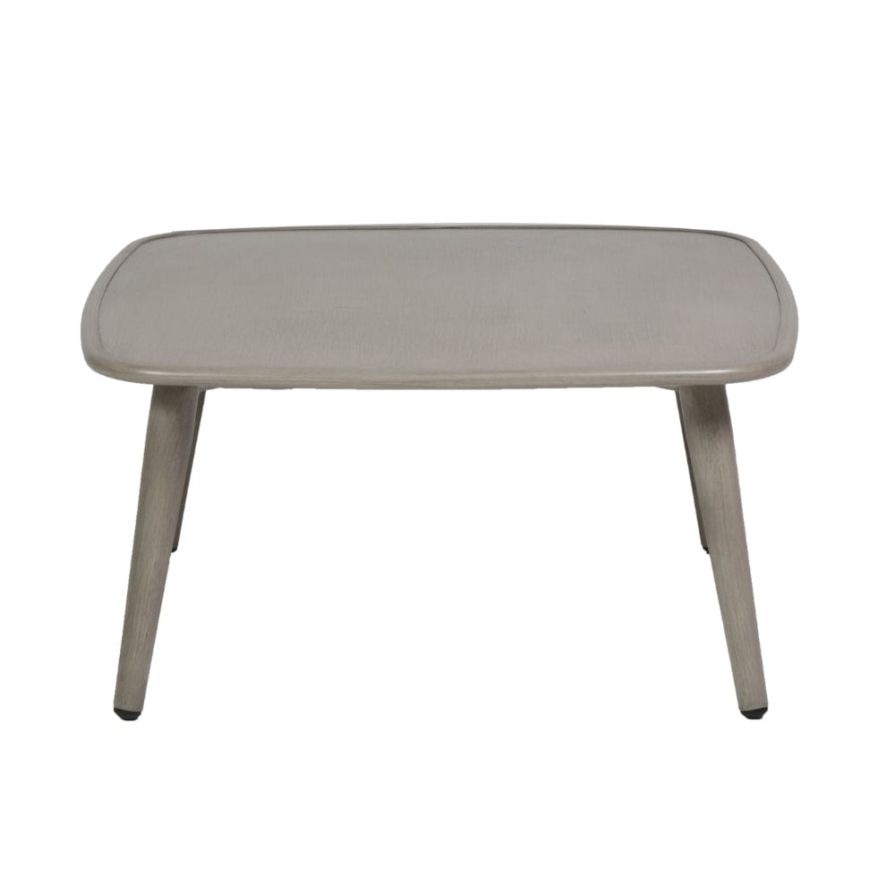 Coconut Grove 32" Square Chat Table - Pearl