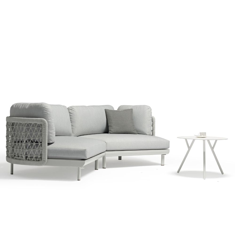 Club Collection Curved Sofa
