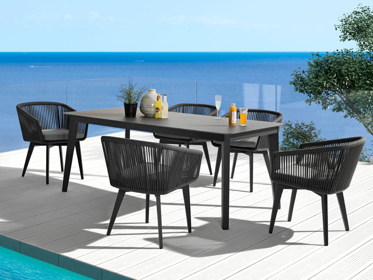 Diva Collection 7pc Dining Set