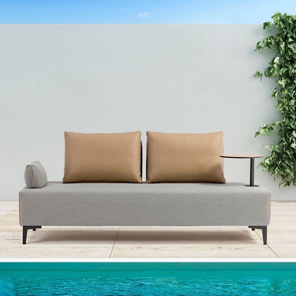 Flexi Collection Sofa with Arm Rest & Side Table