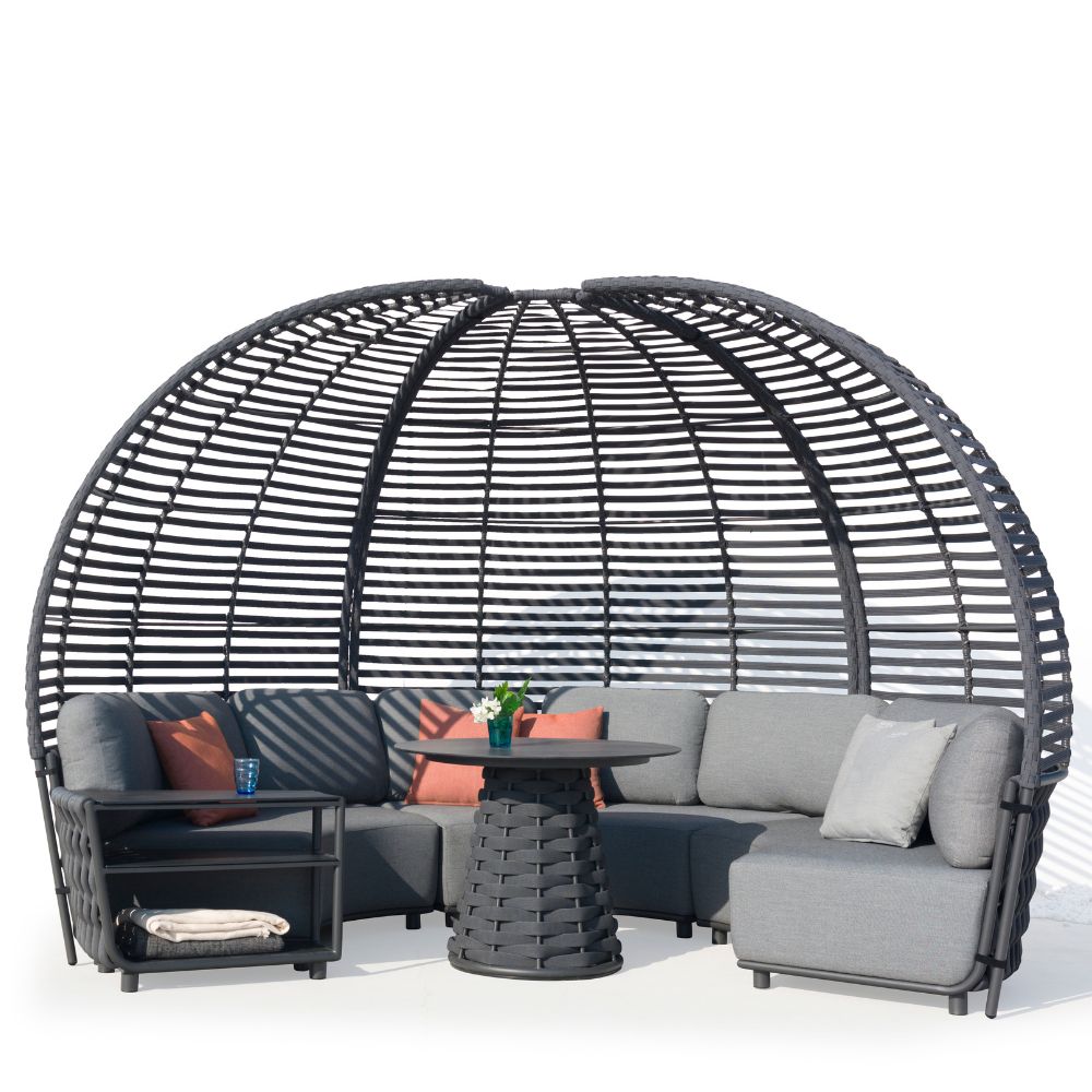 Hug Collection 6pc Curved Sectional