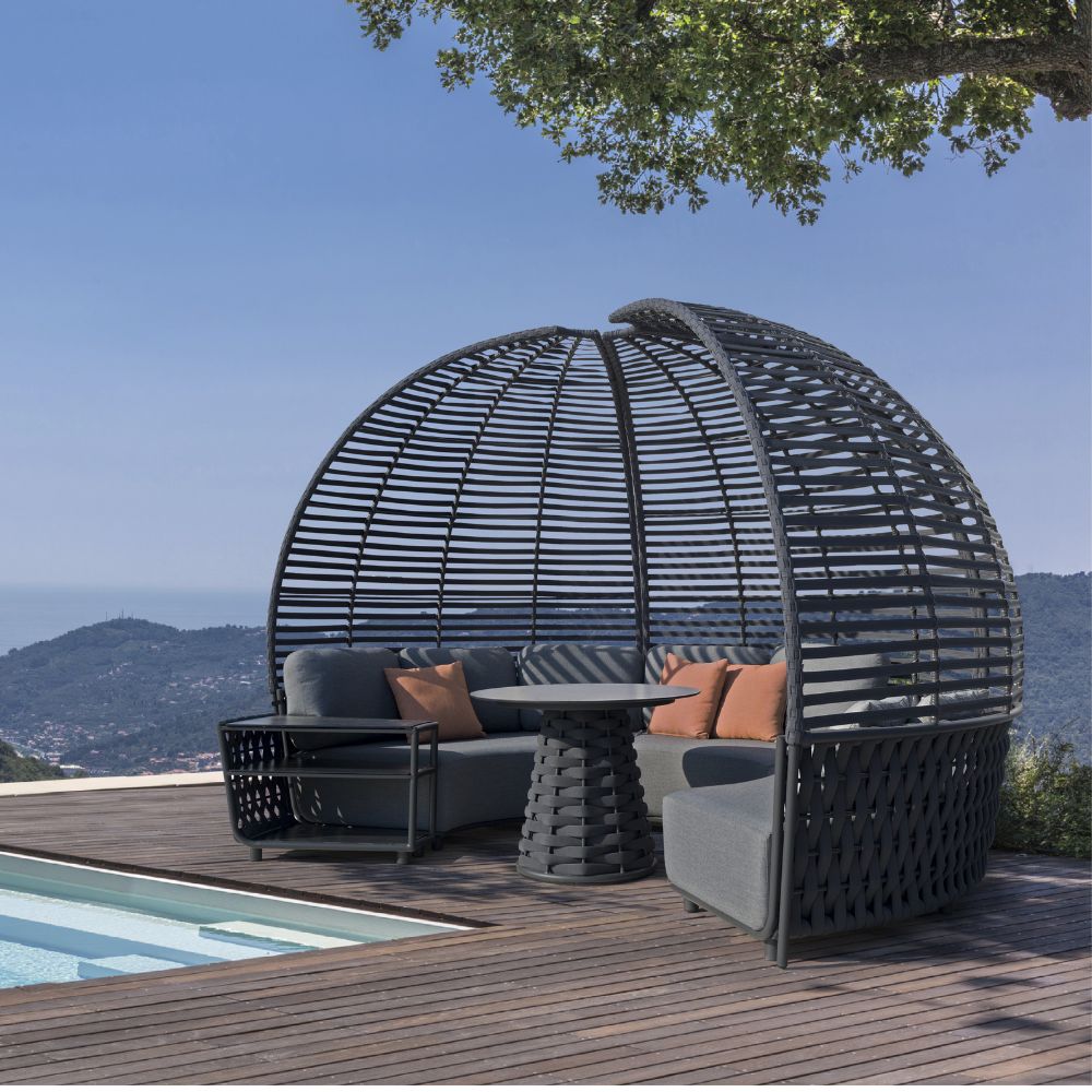 Hug Collection 6pc Curved Sectional