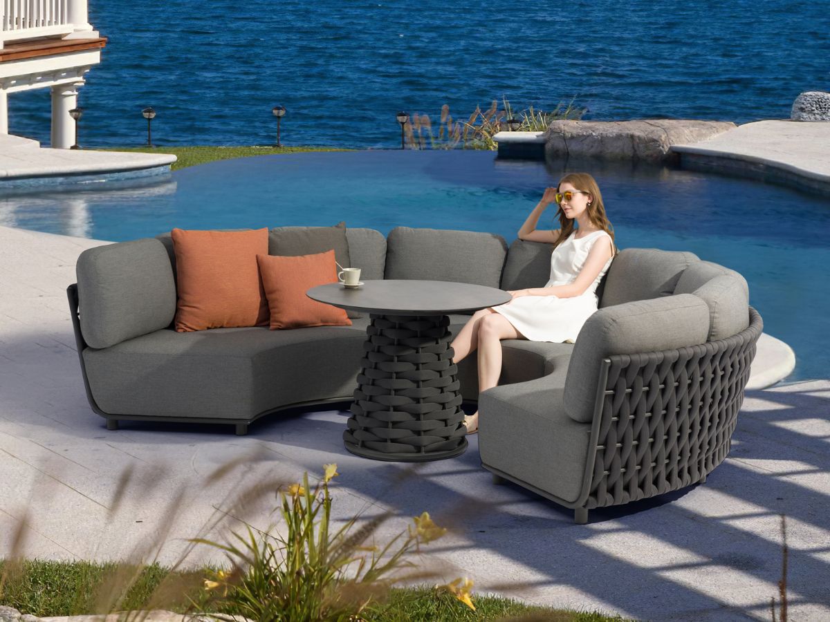 Hug Collection 3pc Curved Sectional