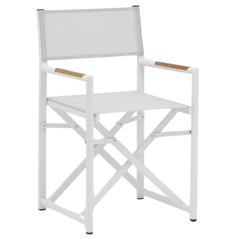 Polo Collection 9pc Dining Set with Director Chairs