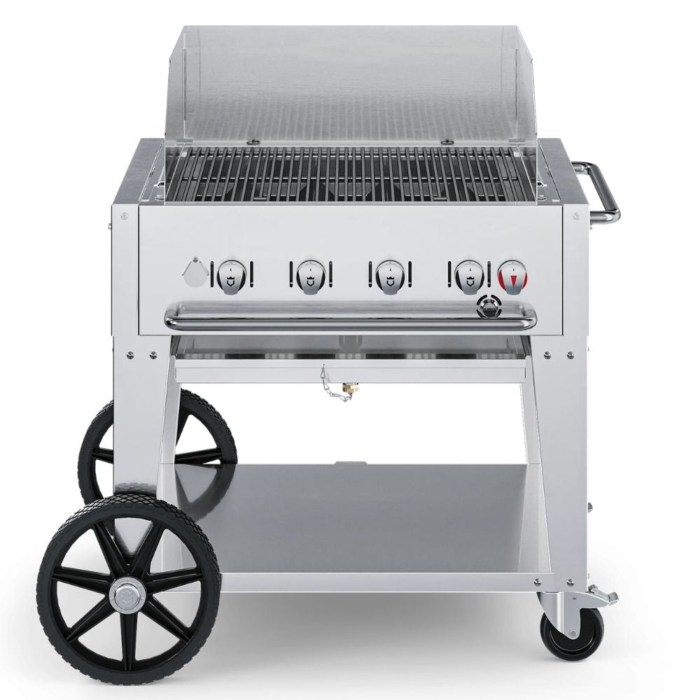 Crown Verity 30" Mobile Grill: Windguard Package