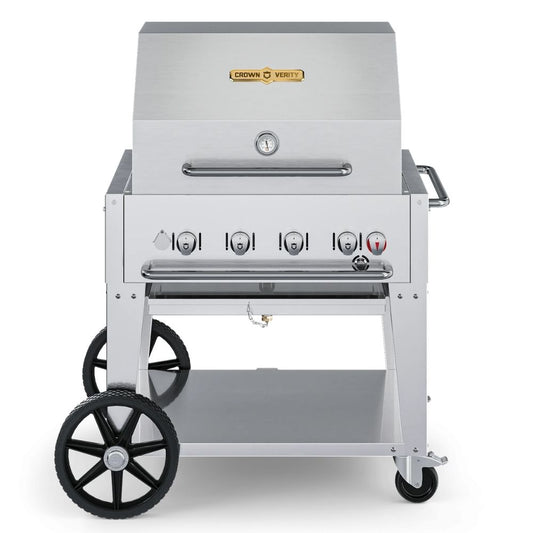 Crown Verity 36" Mobile Grill: Dome Package