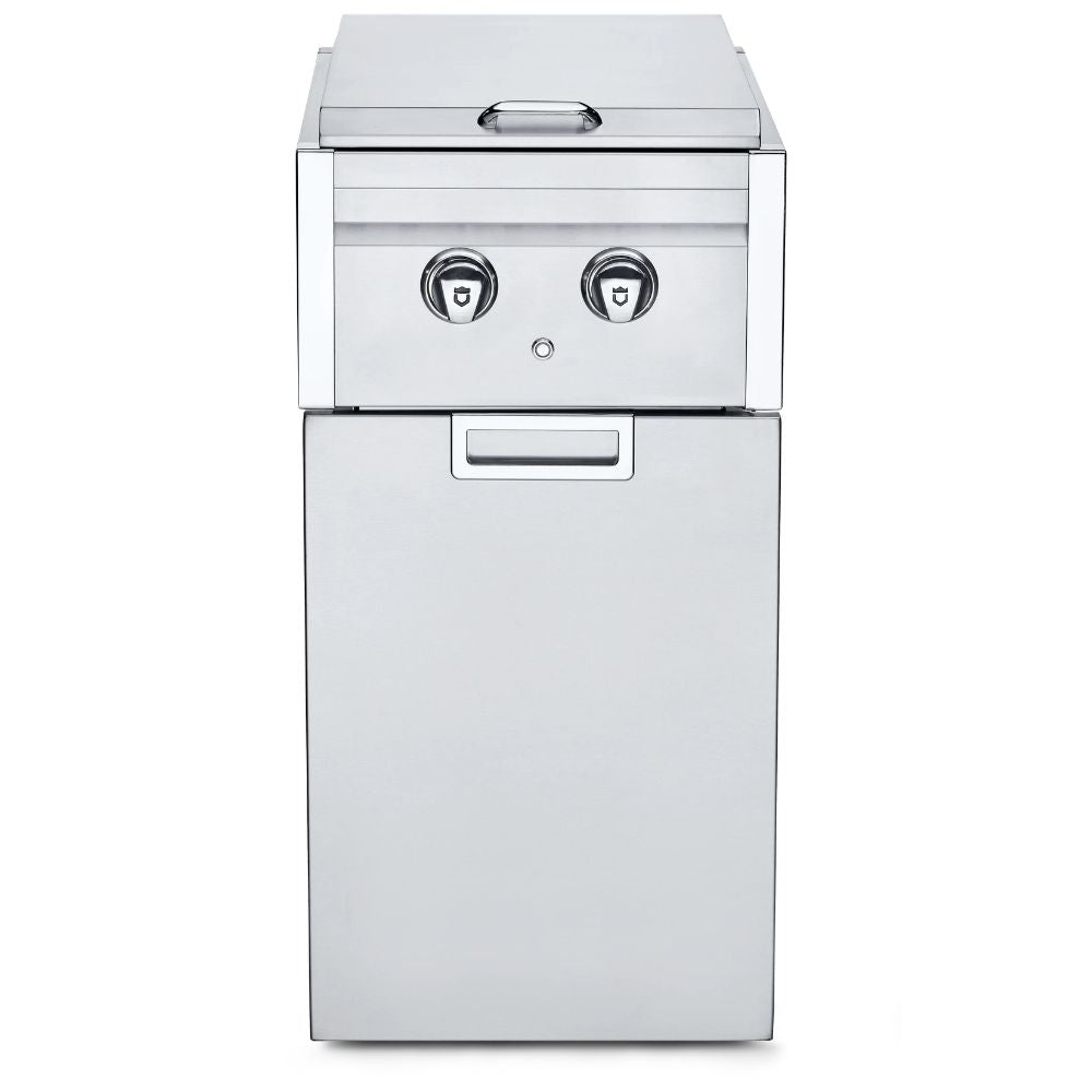 Crown Verity Infinite Series Modular Cabinet: Dual Side Burner & Garbage Holder - Natural Gas