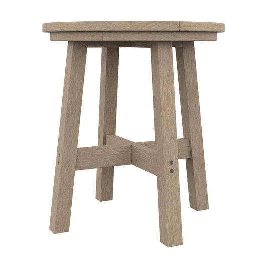 Round Adirondack End Table