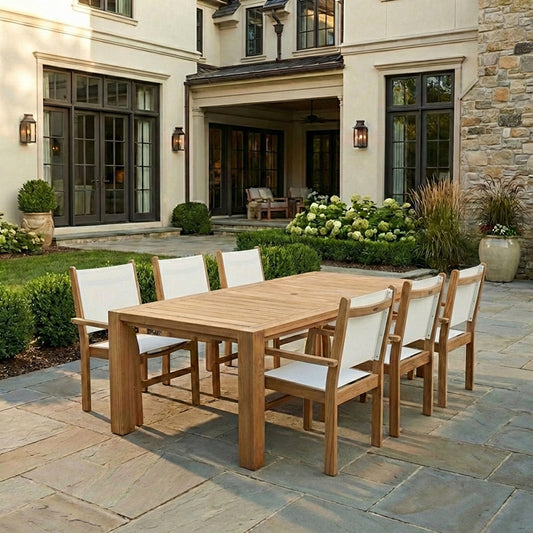 Captiva 9pc Teak Dining Set